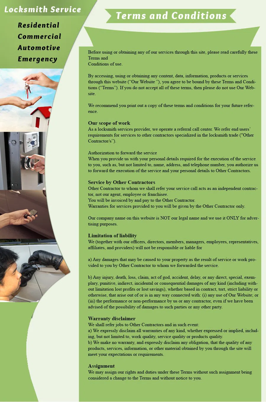 Garden Grove Locksmiths Garden Grove, CA 714-933-1032 - terms-and-condition-c-22